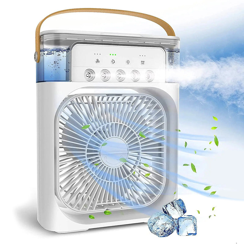 Ventilador humidificador de nebulización