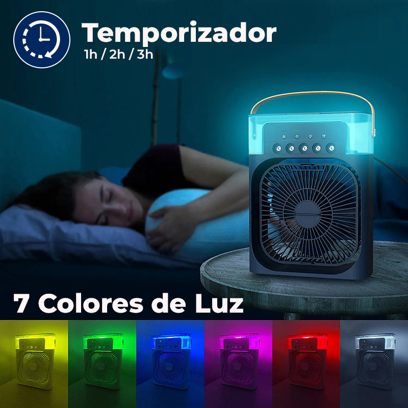 Ventilador humidificador de nebulización