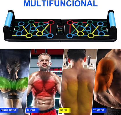 Tabla de ejercicios multifunción + Correas